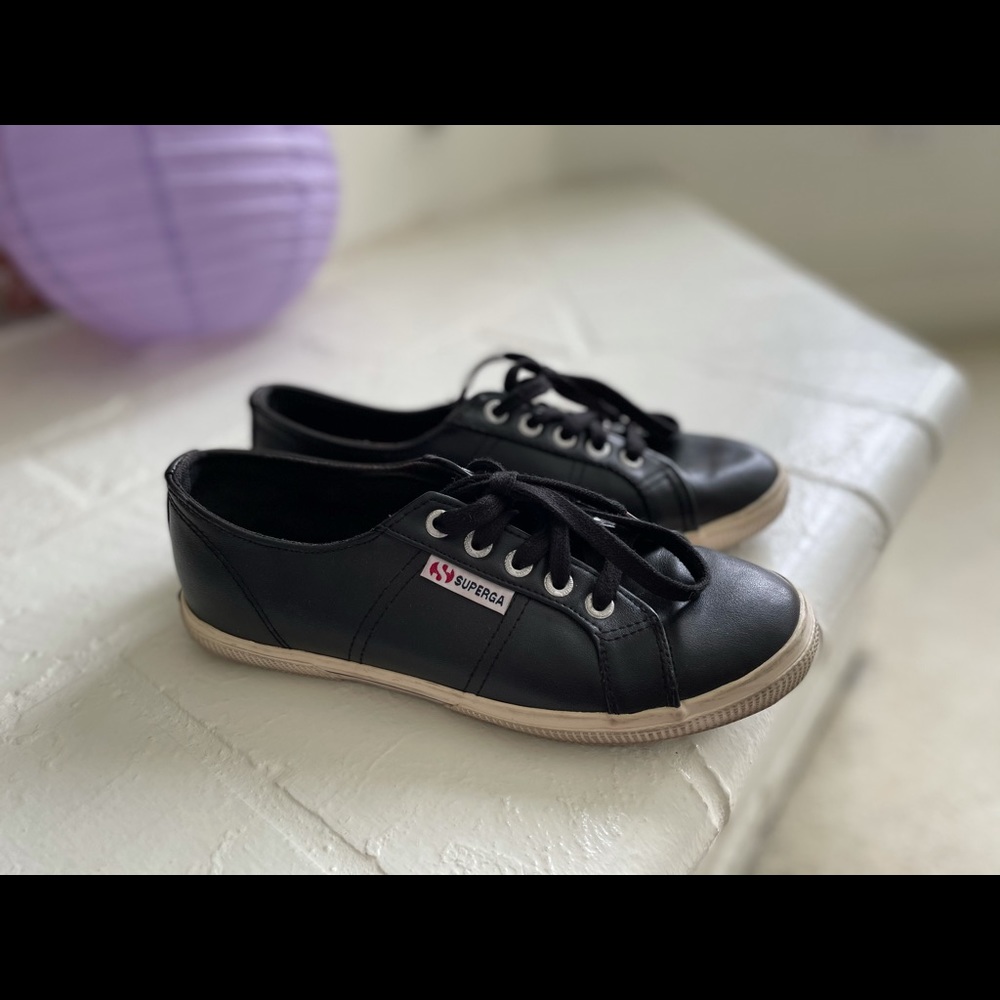 Superga 2750 Nappaleau Leather Shoes